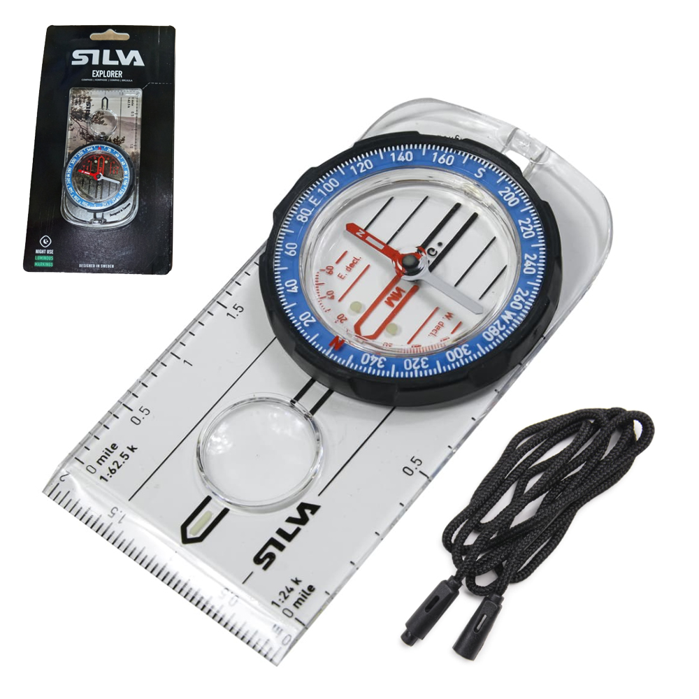 SILVA 실바 익스플로러 2.0 나침반 확대경 나침반