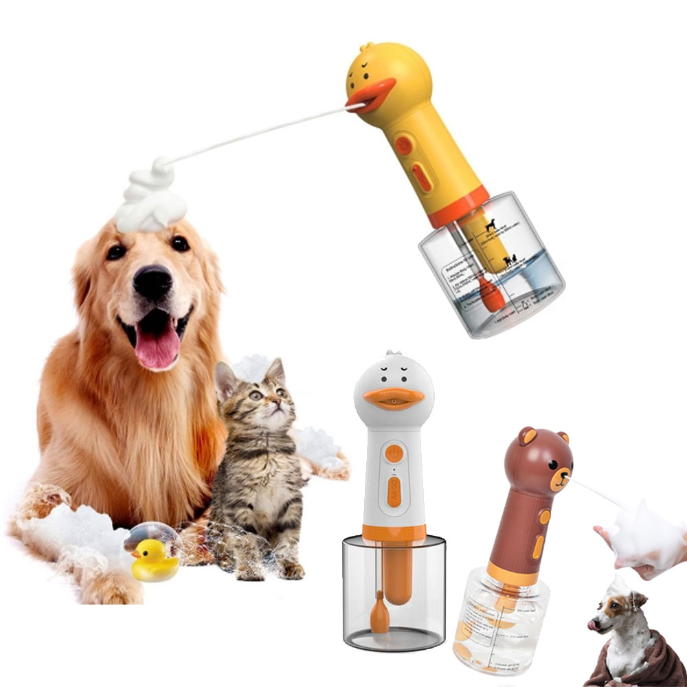 홀리타치 강아지 목욕거품기 고양이목욕 오리 자동 거품기