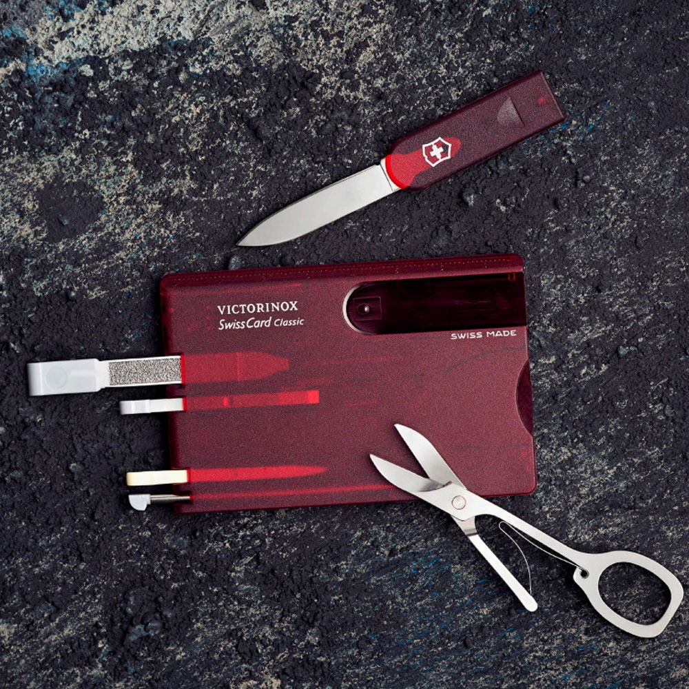 스위스 빅토리녹스 카드형 멀티툴 아웃도어 캠핑멀티툴