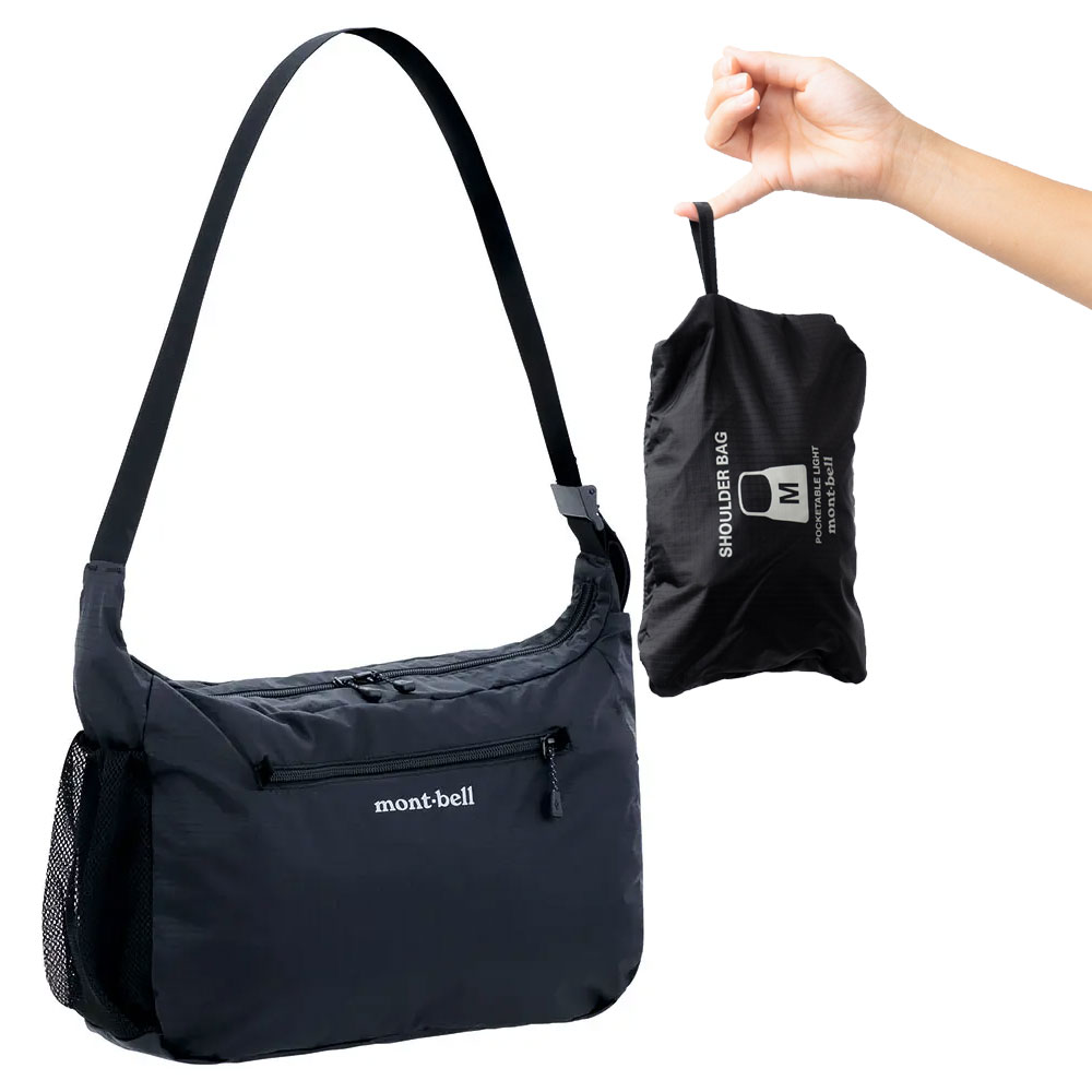 몽벨 숄더백 포켓터블 라이트 크로스백 여행가방 1123970 M