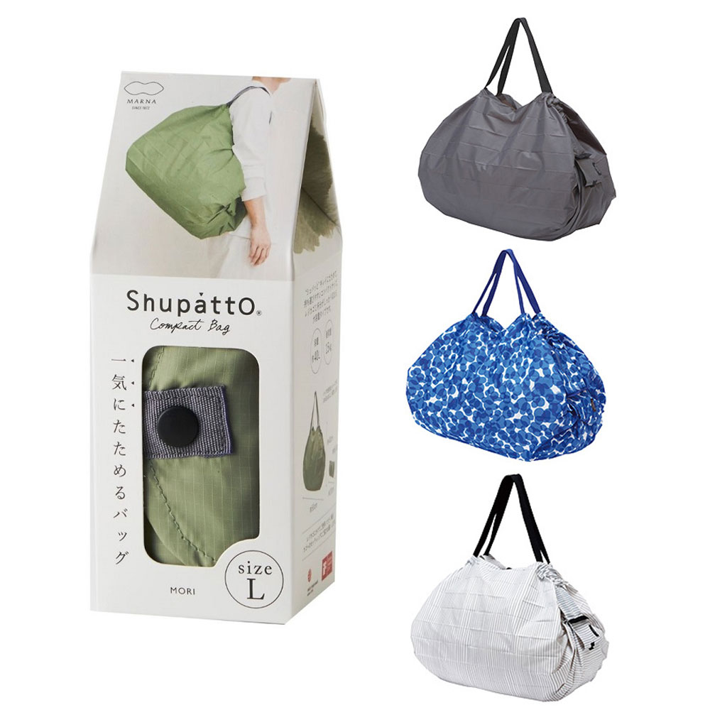 슈파토 접이식 에코백 경량 장바구니 휴대용 쇼핑백 L