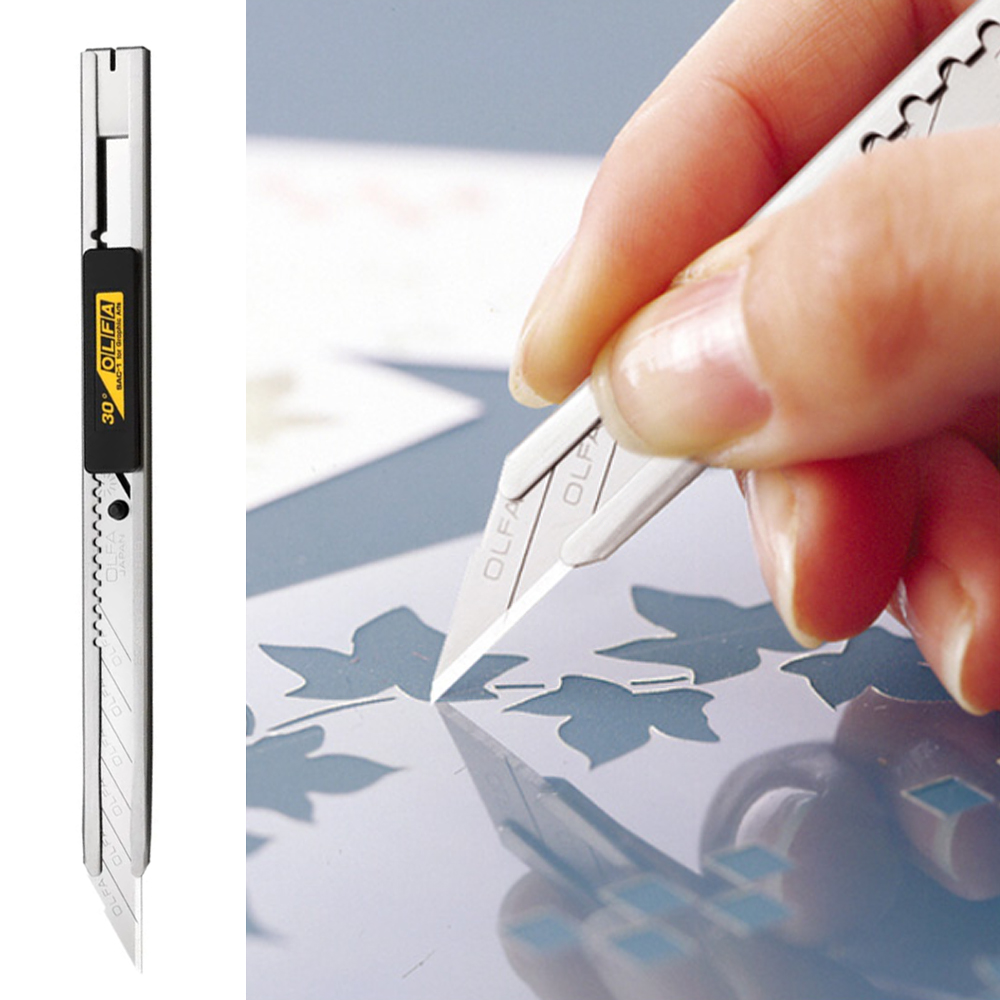 OLFA 올파 커터칼 소형 아트나이프 9mm 세공형 SAC-1