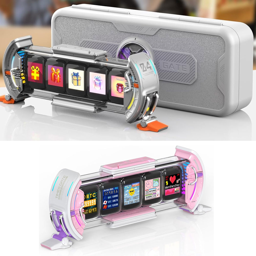 디붐 타임즈 게이트 디지털 시계 알람 탁상시계 스마트캘린더