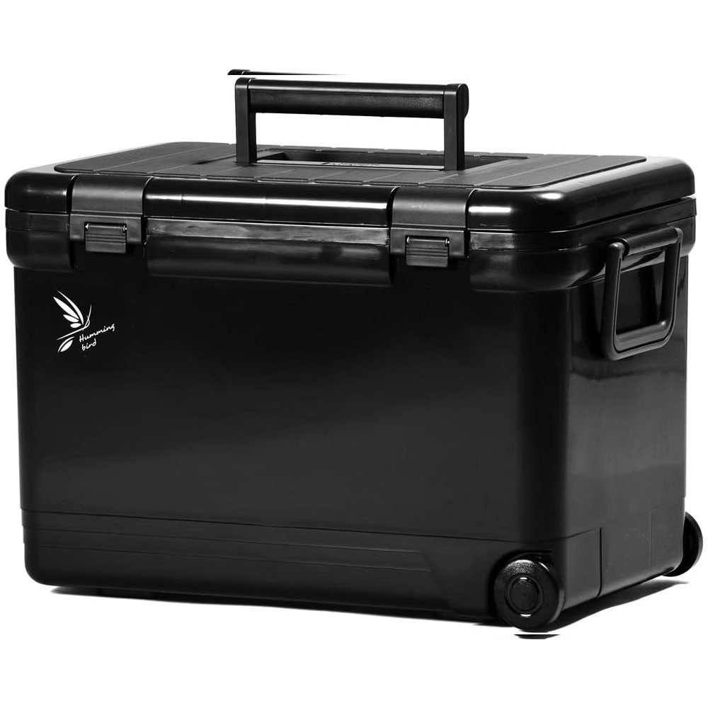 신와 블랙 캠핑 바퀴달린 아이스박스 33L