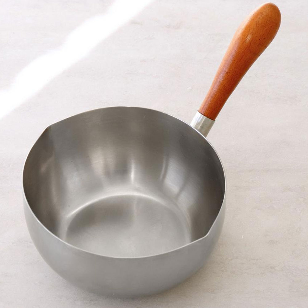 아이자와 공방 편수냄비 밀크팬 이유식냄비 15cm