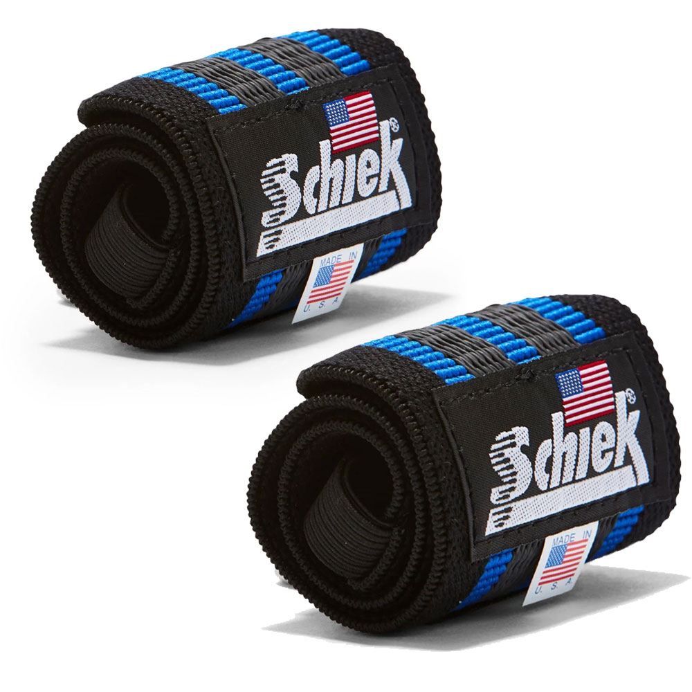 쉬크 헬스 손목보호대 리프팅 스트랩 12인치 블루