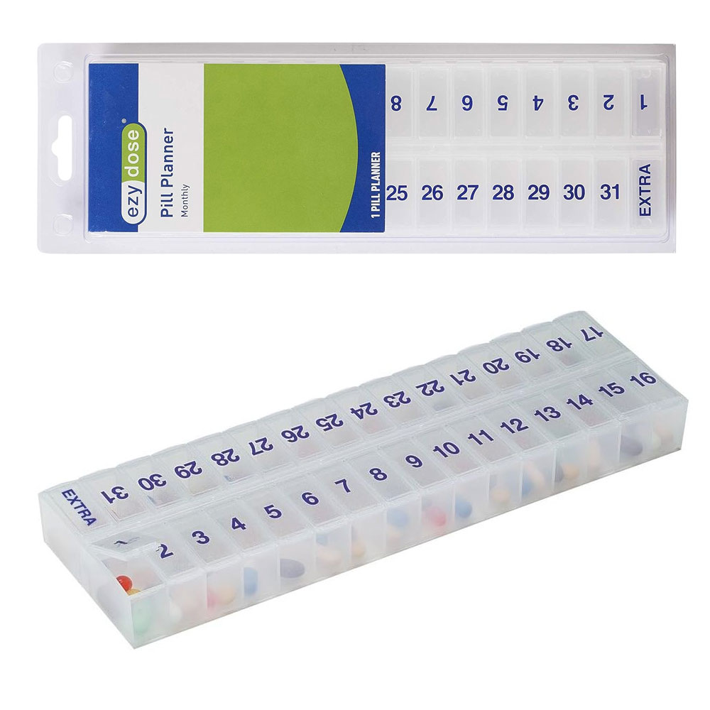 이지도즈 한달 약통 케이스 알약통 영양제통 알약 소분 보관함 32칸