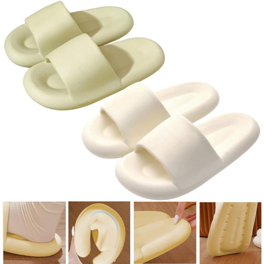 바이탑 구름 실내용 슬리퍼 쿠션 실내화 무소음 층간소음 실내 거실화