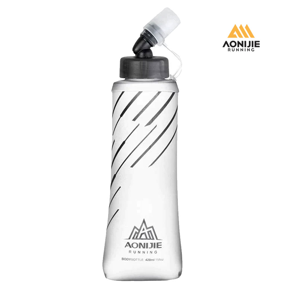 오니지 소프트 플라스크 등산 러닝 스포츠 물통 접이식물병 420ml