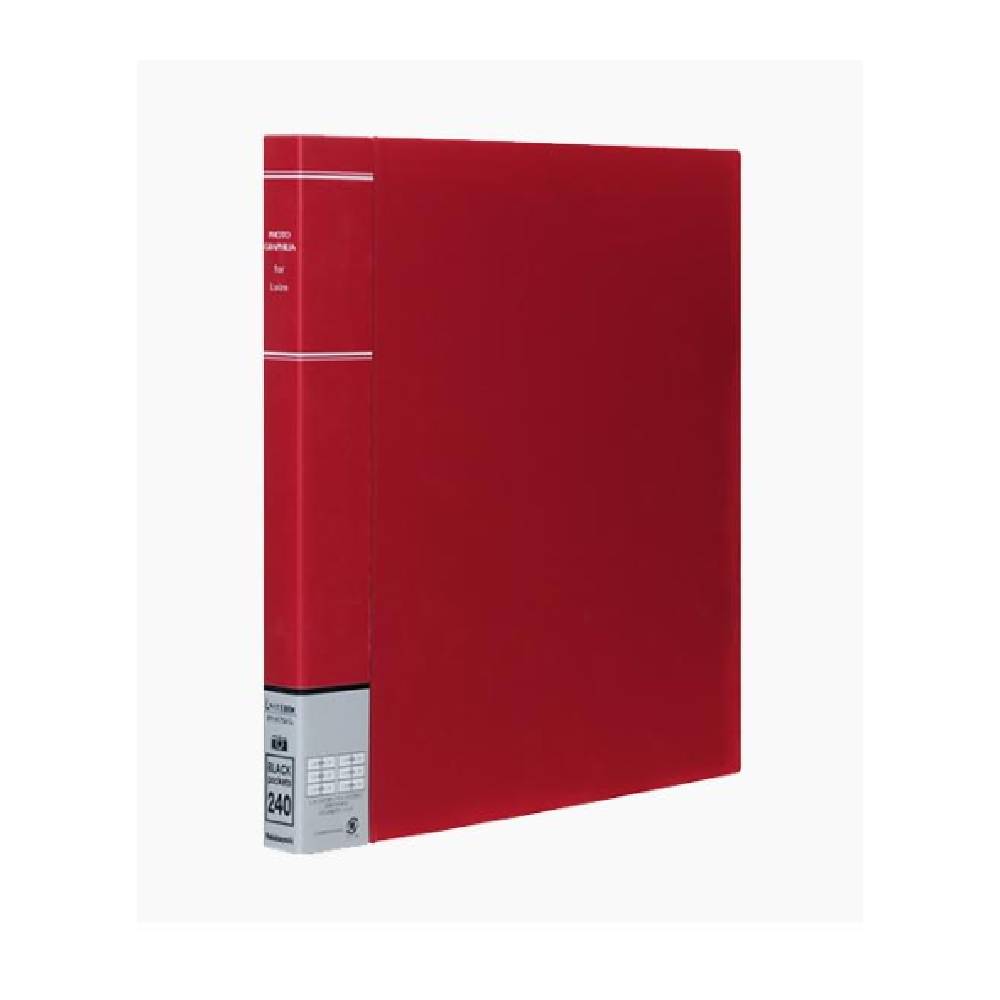 [리퍼] 나카바야시 L판 240매 포켓앨범 사진정리법 레드색상