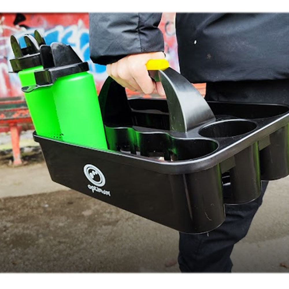 옵티멈 생수 바구니 스포츠 물병 캐리어 12개입