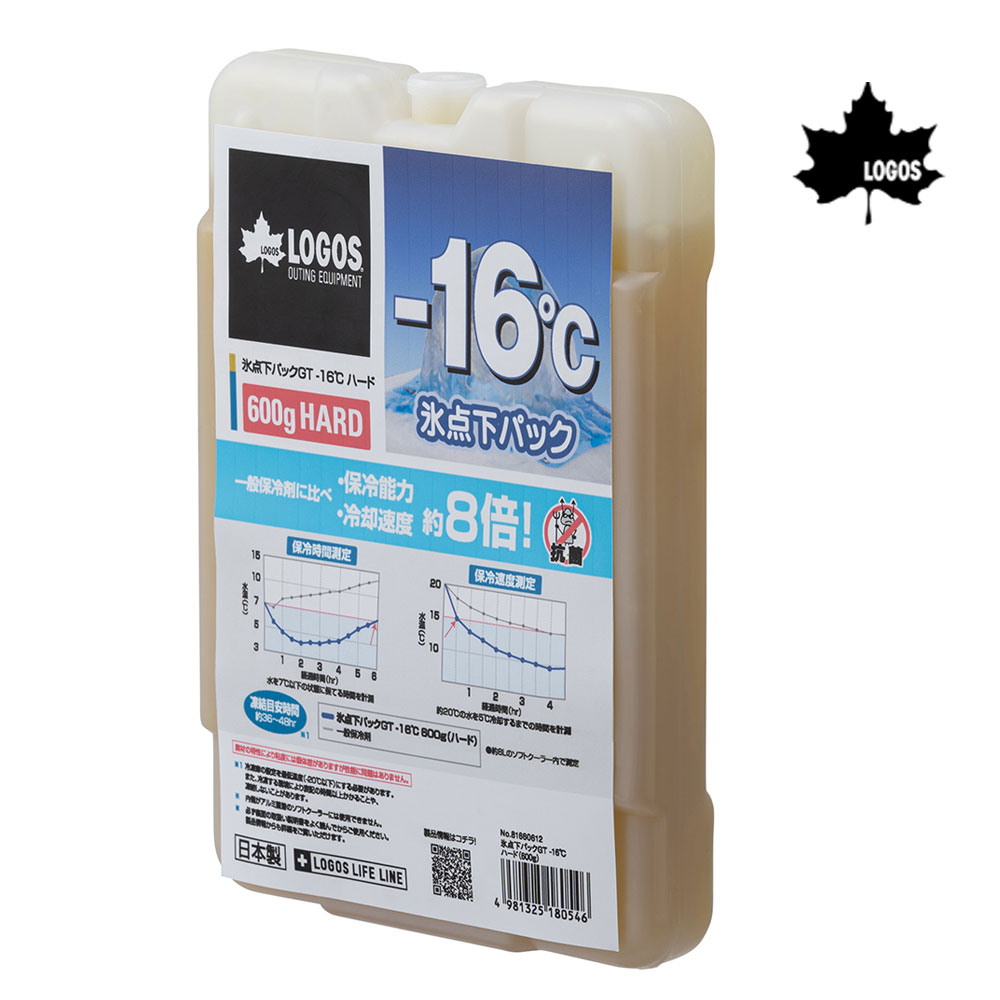 로고스 아이스팩 -16도 빙점하 캠핑 젤 보냉팩 600g