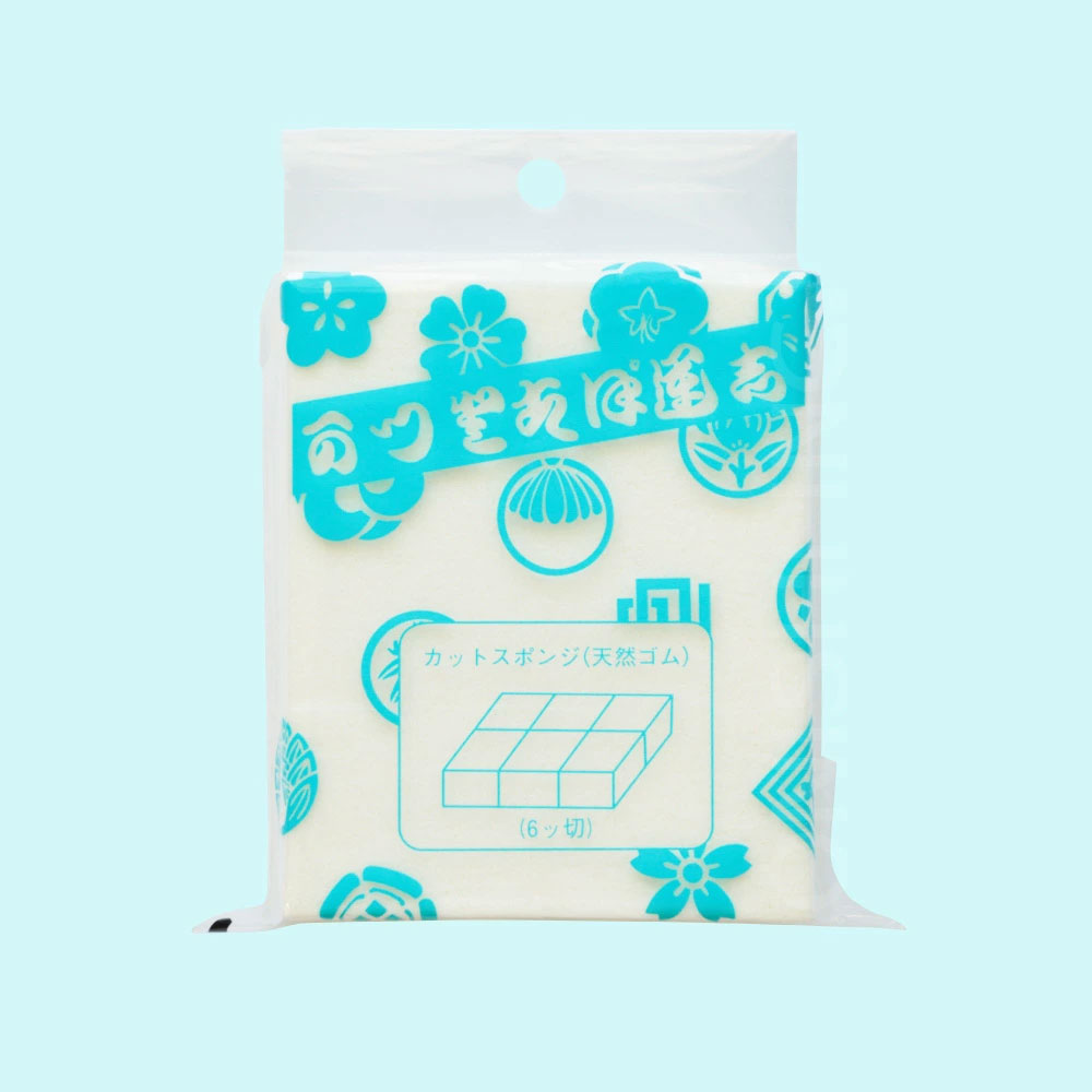 일본 미쯔요시 파운데이션 스펀지 메이크업 스펀지 6CUT