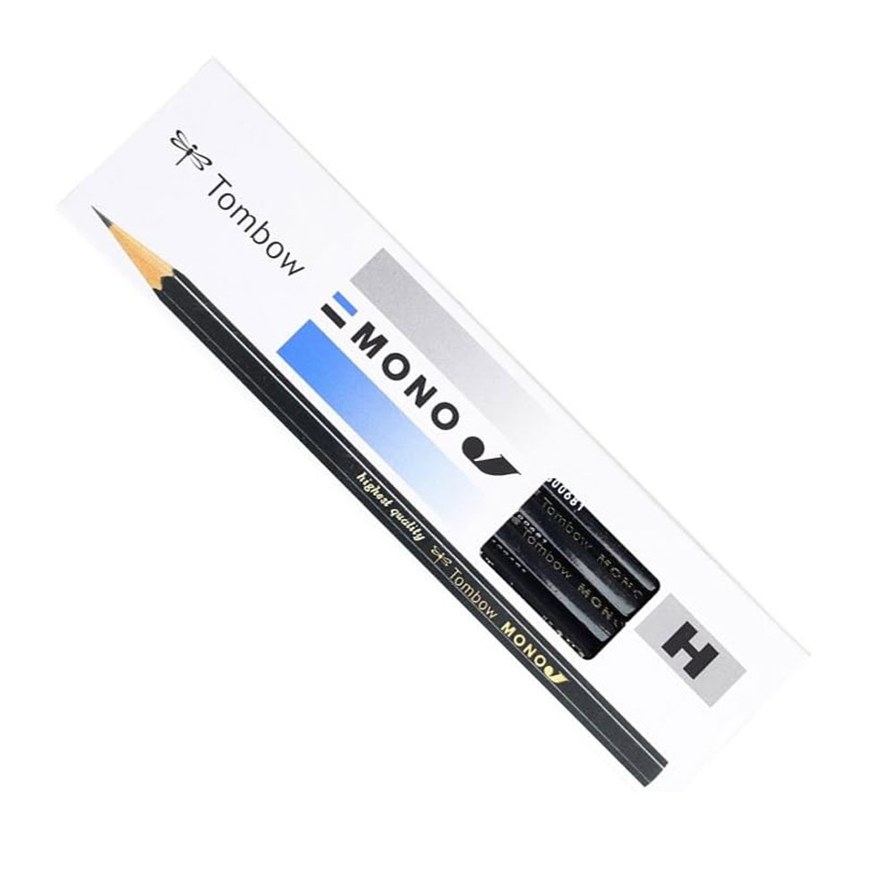 톰보우 TOMBOW 모노J 연필 12개입 H