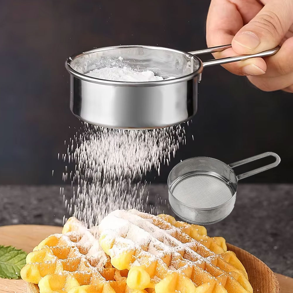 일본 에코 스텐 미니 파우더 채반 시나몬 베이킹분말 채망