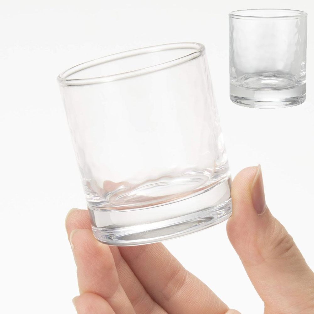 도요사사키 물방울 유리 소주잔 술잔 사케잔 65ml