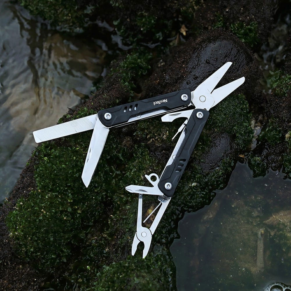 넥스툴 미니 세일러 가위 타입 포켓 멀티툴 10-in-1