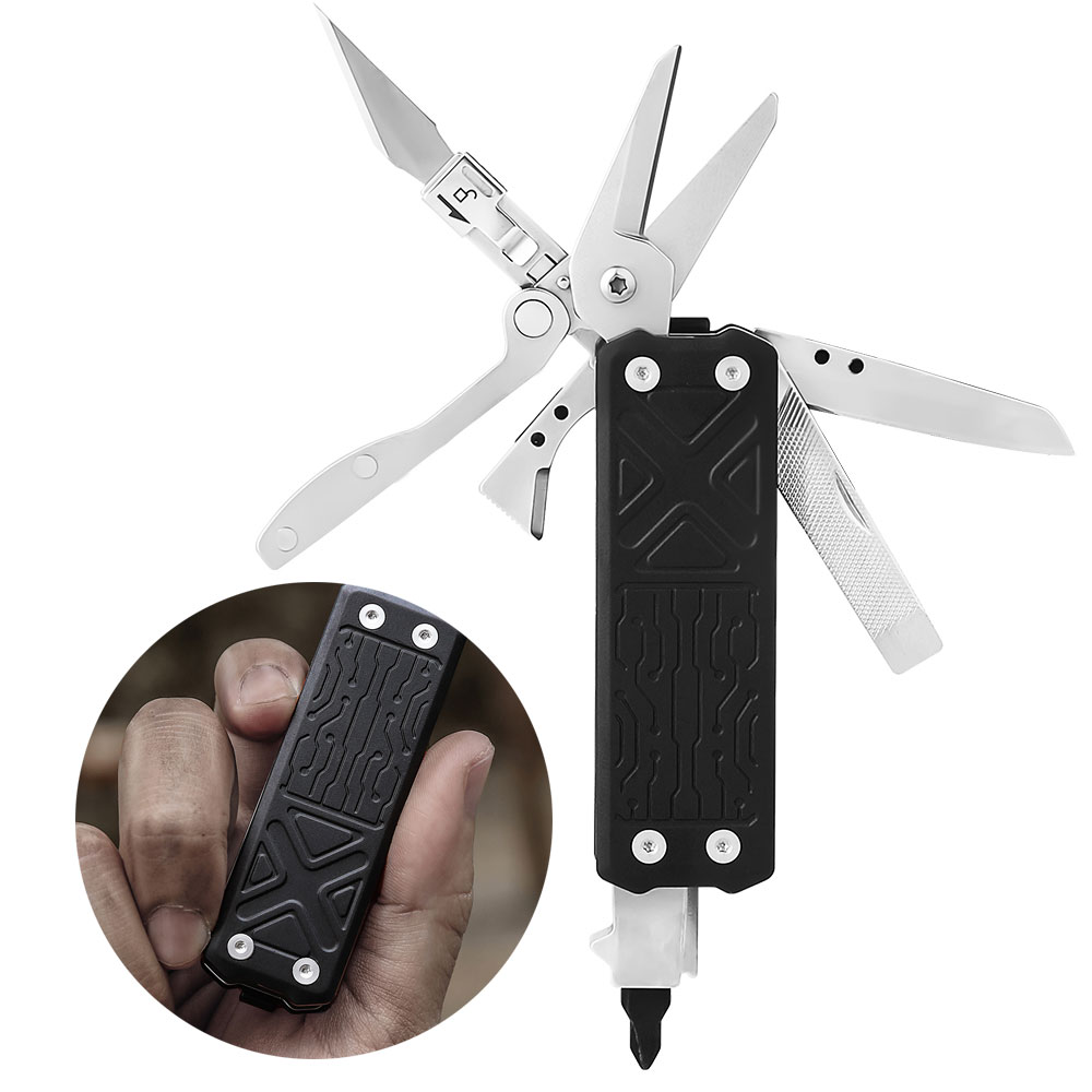 넥스툴 접이식 포켓나이프 멀티툴 10-in-1 캠핑 포켓 툴 E1