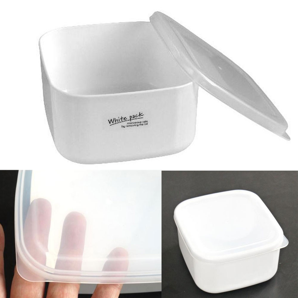 일본 나까야 화이트 밀폐용기 반찬통 전자렌지용기 소분용기 700ml
