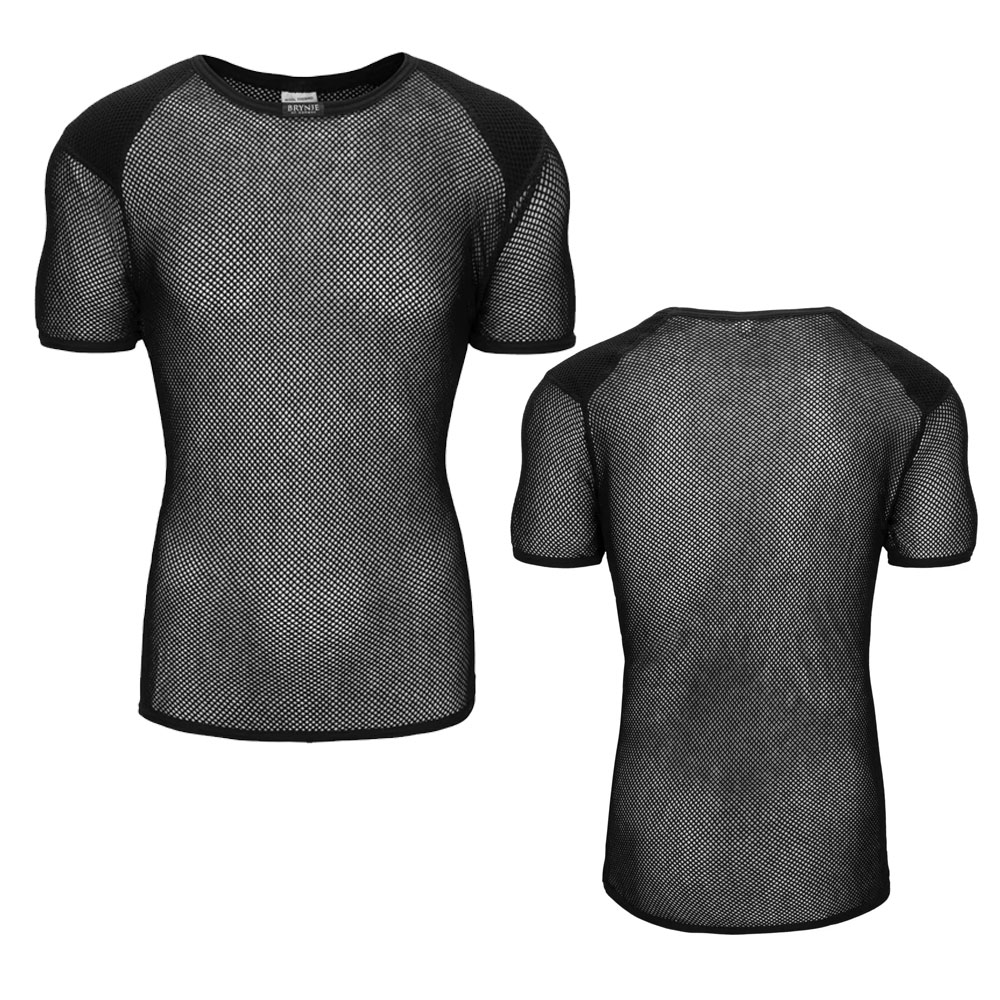 브린제 어깨보호대 반팔 울 써모 언더레이어 남여공용 스포츠이너웨어