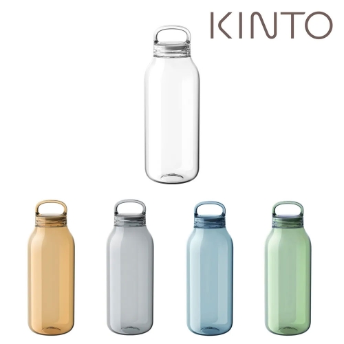 킨토 투명 텀블러 워터 보틀 손잡이 휴대용 물병 500ml