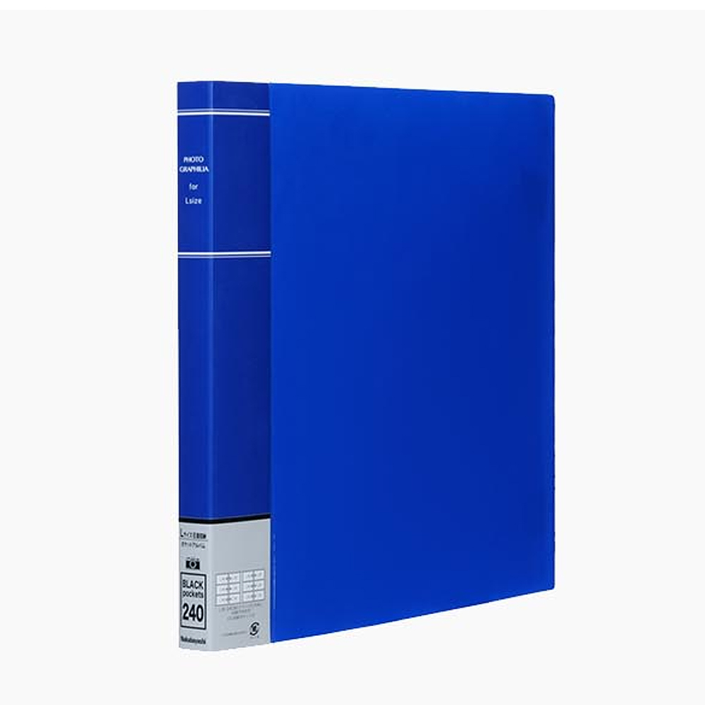 [리퍼] 나카바야시 L판 240매 포켓앨범 사진정리법 블루
