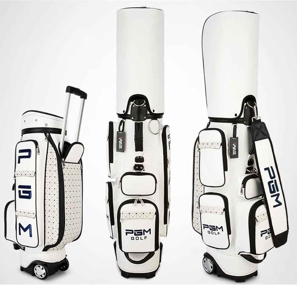 PGM 여성 캐디백 골프 드레그 방수기능 바퀴 골프백
