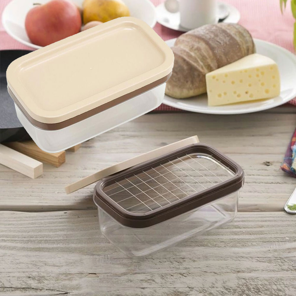 일본 카이 스텐 버터커터기 버터 소분 보관 케이스 버터통