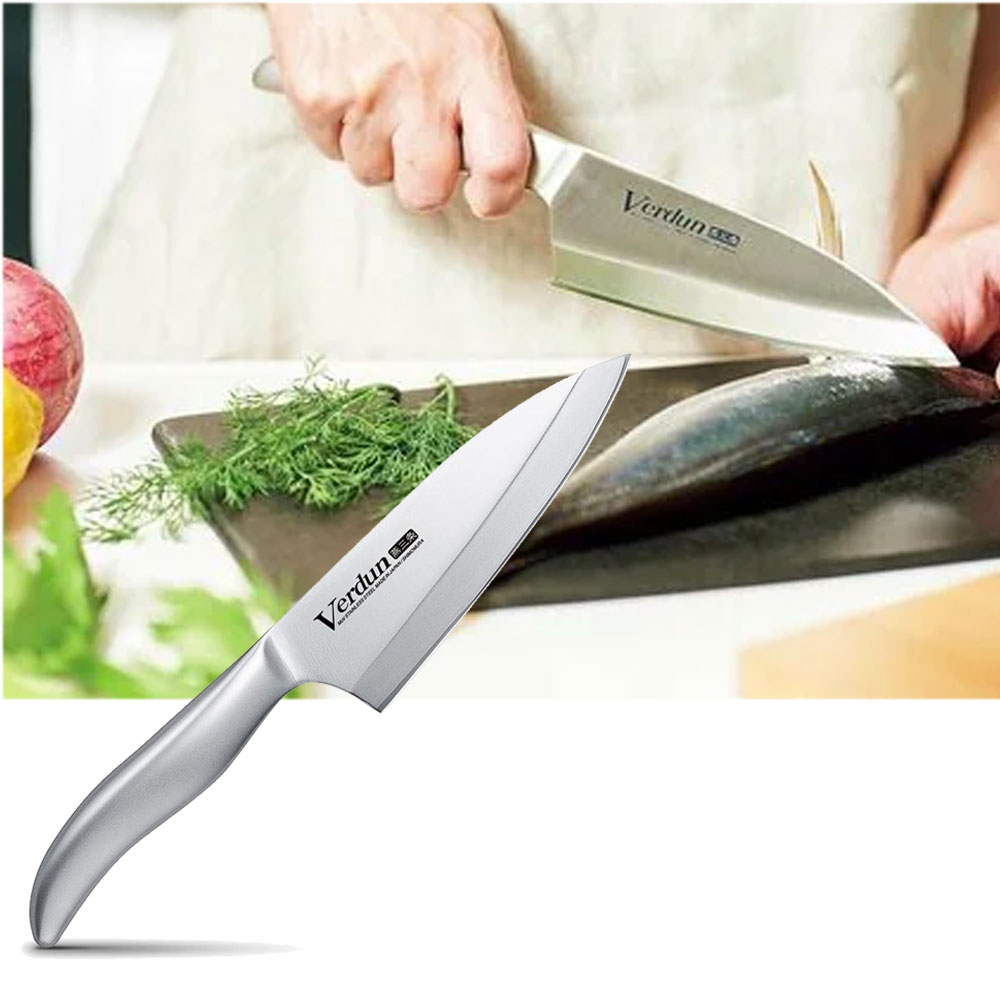 일본 시모무라 베르단 올스텐 생선 데바 주방칼 150mm OVD-15