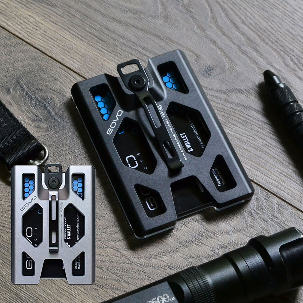 GOVO 고보 T4 알루미늄 뱃지홀더 카드지갑 사원증지갑