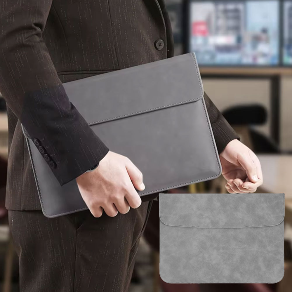 바이탑 슬림핏 가죽 노트북 파우치 맥북 아이패드 갤러시북 파우치 11인치