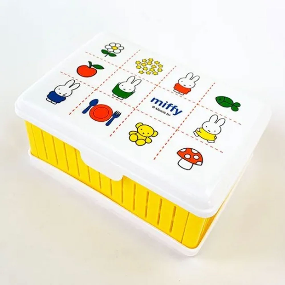 일본 스케이터 미피 접이식 도시락 샌드위치 케이스 도시락통