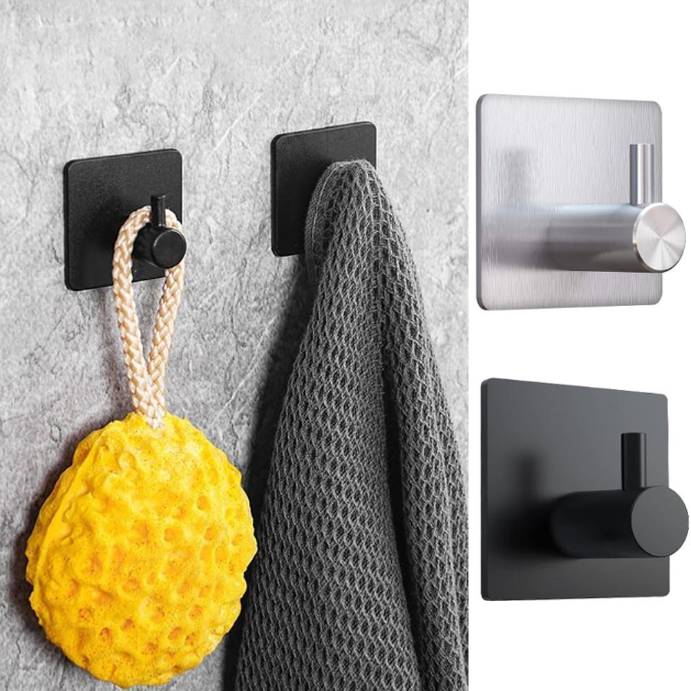 바이탑 초강력 3M 무타공 접착식 매직 후크 욕실 주방 현관마스크걸이