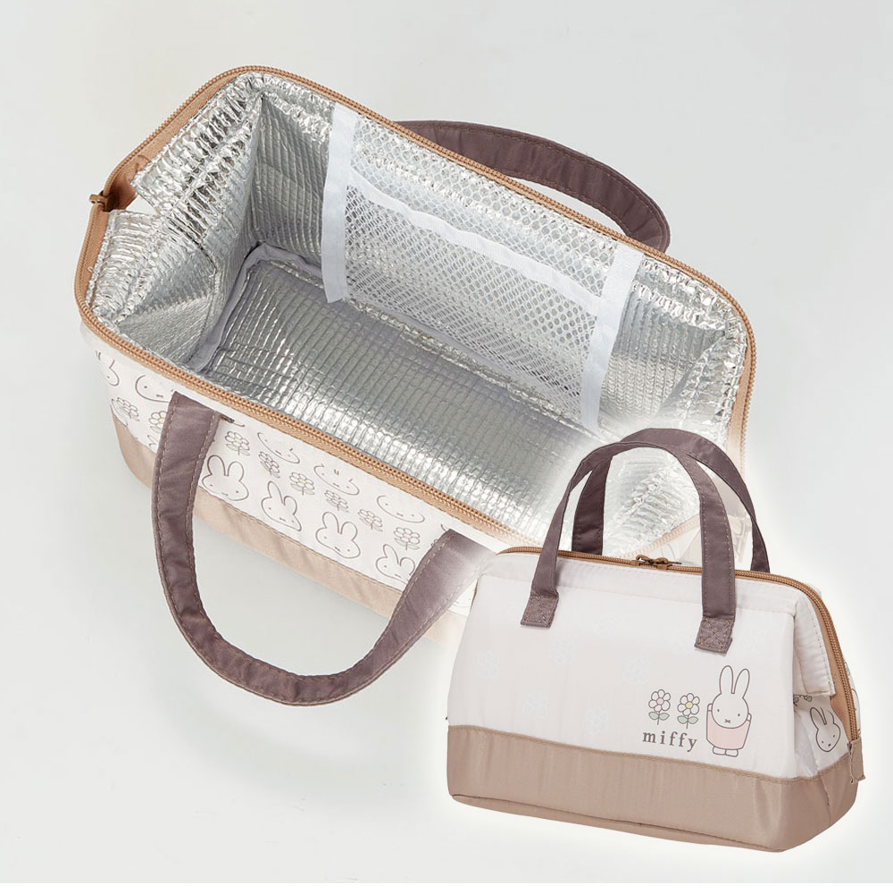 일본 스케이터 미피 보냉백 보온 도시락 이유식 가방