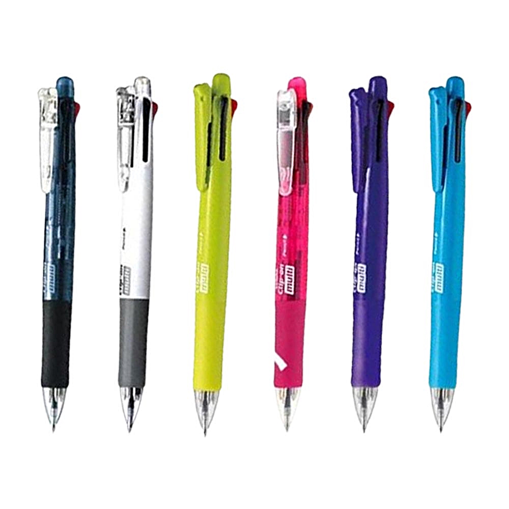일본 제브라 클립온 멀티펜 0.7mm 4색 볼펜 + 0.5mm 샤프