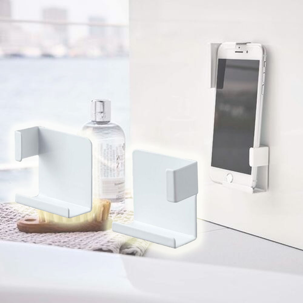 야마자키 욕실 주방 자석 핸드폰 거치대 태블릿 아이패드 거치대
