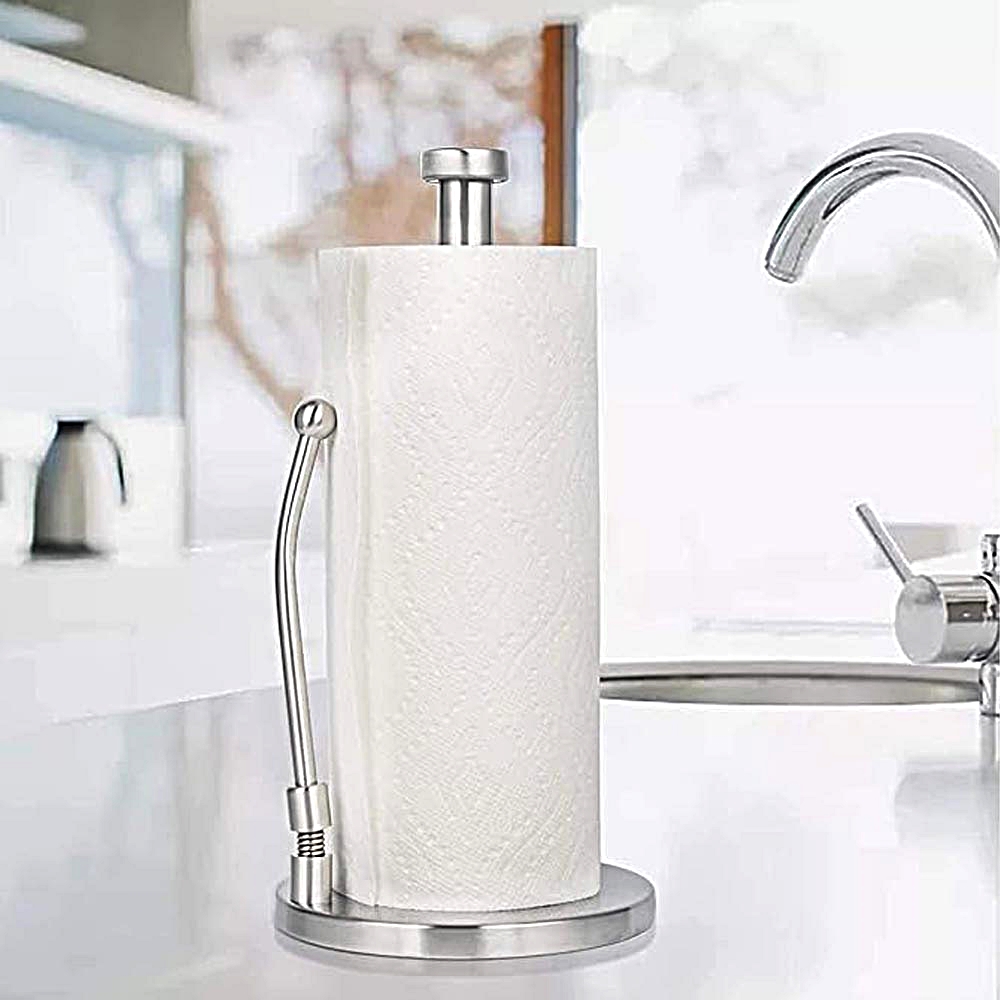 바이탑 스탠드 키친타올홀더 스텐 키친타월 걸이 거치대