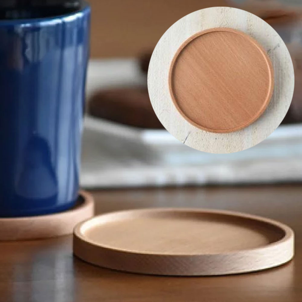 토우게이 비치우드 티코스토 원목 나무 컵코스터 컵받침