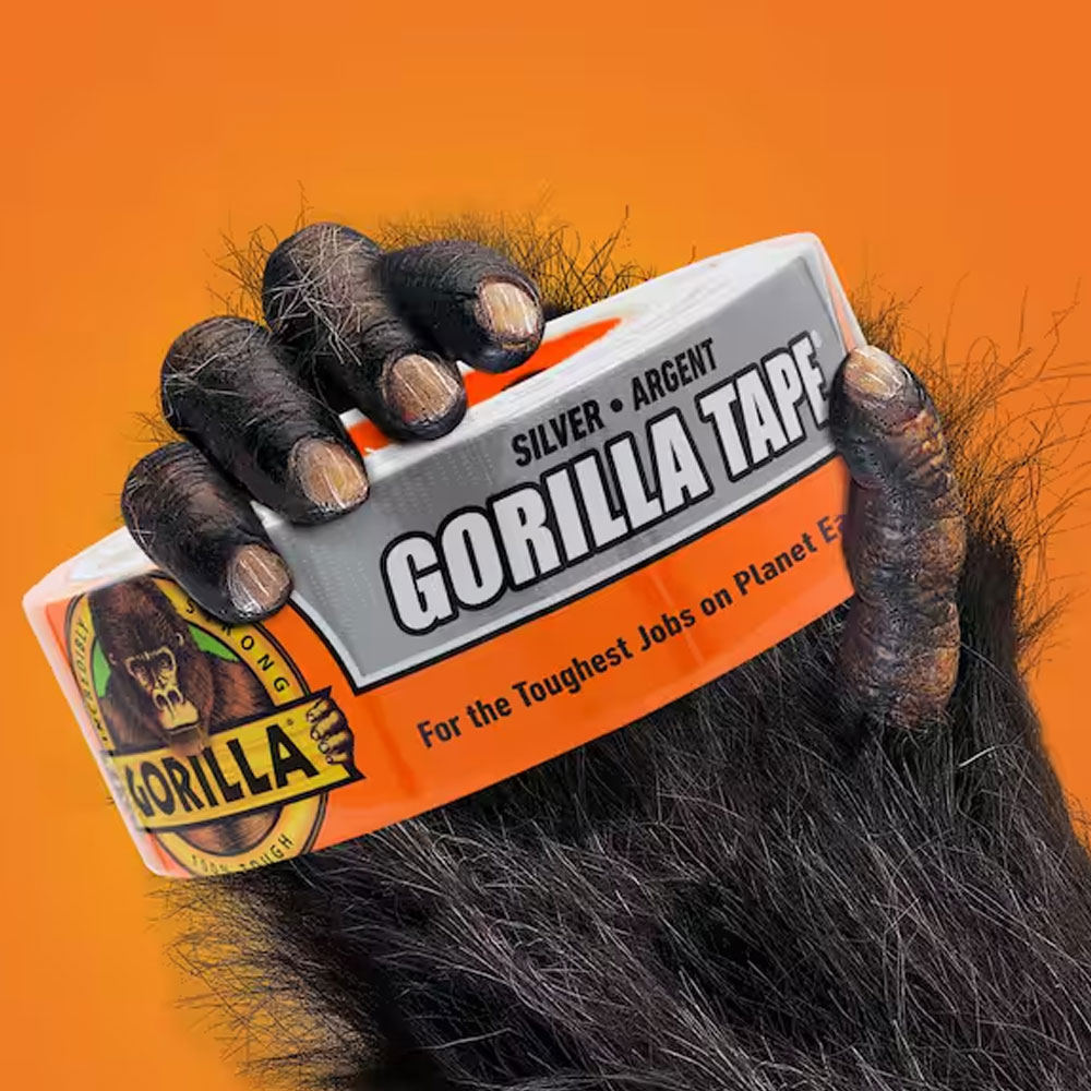 Gorilla 실버 테이프 강력 접착 테이프 방수 보수 테이프 27.4M
