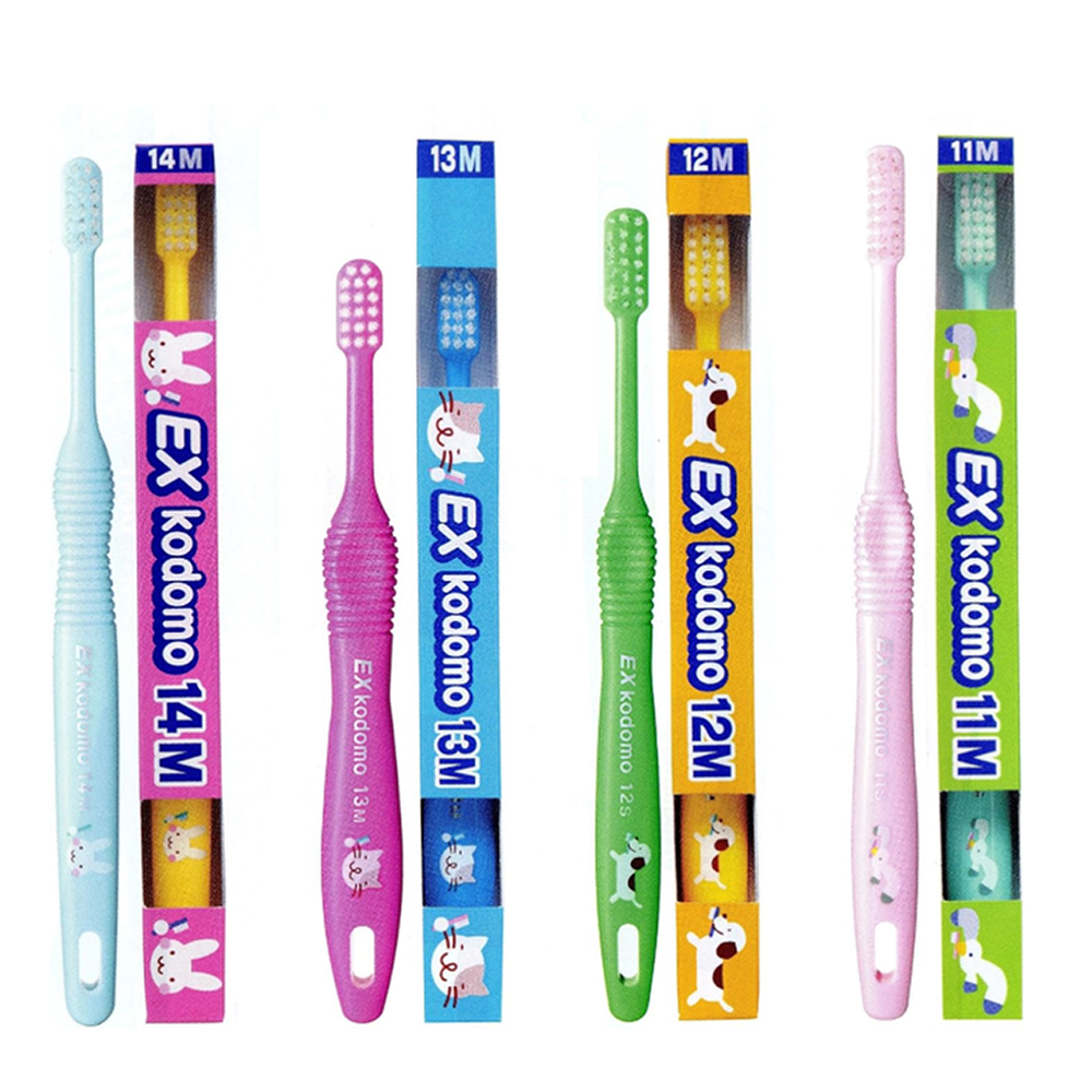 일본 라이온 EX 코도모 칫솔 유아 어린이칫솔 10개입