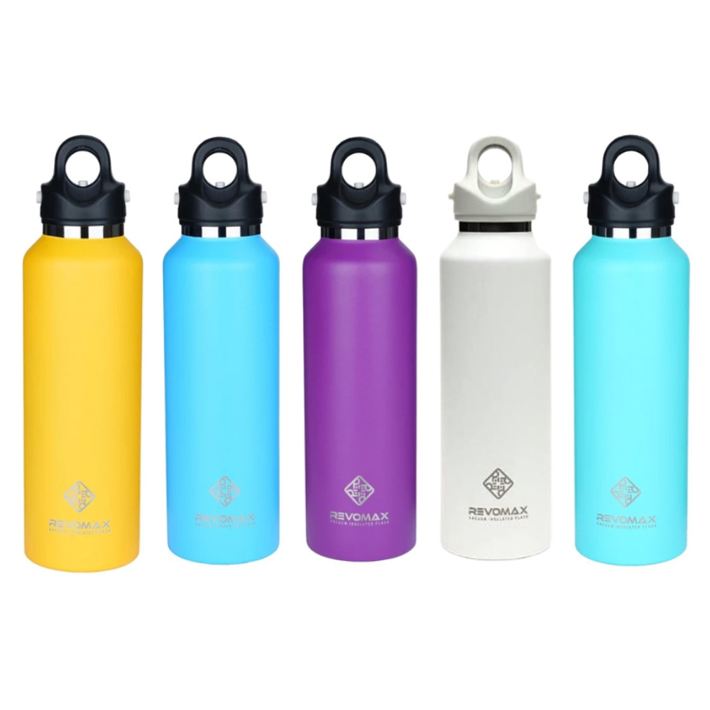 레보맥스 보온보냉 텀블러 1초 마법 손잡이 텀블러 592ml