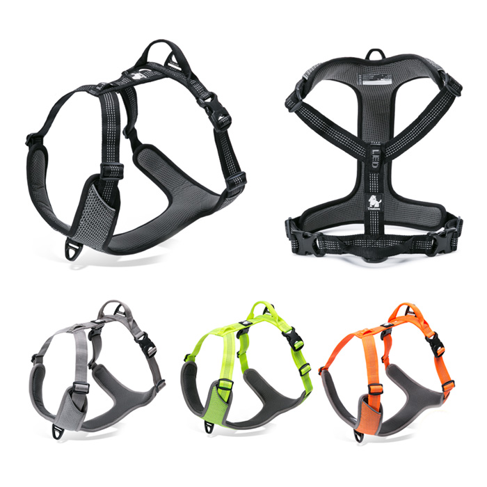 트루러브 TLH6071 중형견 소형견 애견 강아지 가슴줄 반려견 목줄 하네스 M