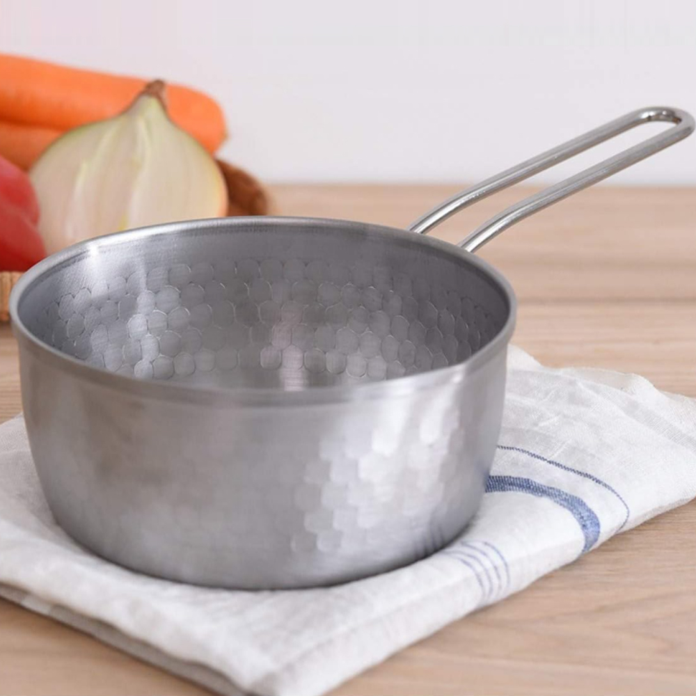 일본 아네스트 올스테인리스 편수냄비 유키히라 밀크팬 15cm