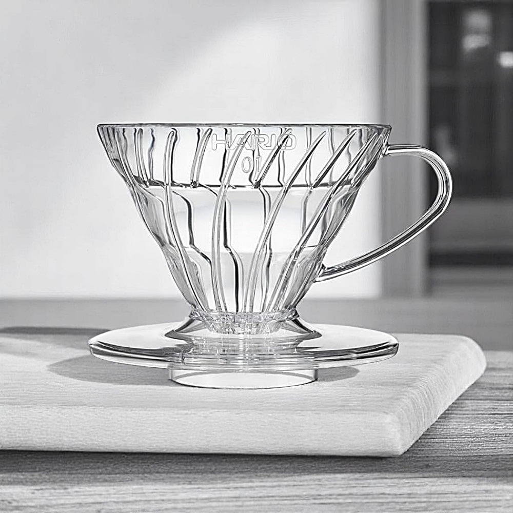 일본 하리오 V60 투명 드리퍼 1-2인용 VDR-01T