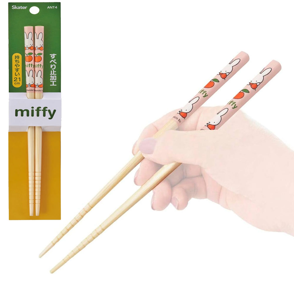 스케이터 미피 캐릭터 대나무 젓가락 링고 21cm