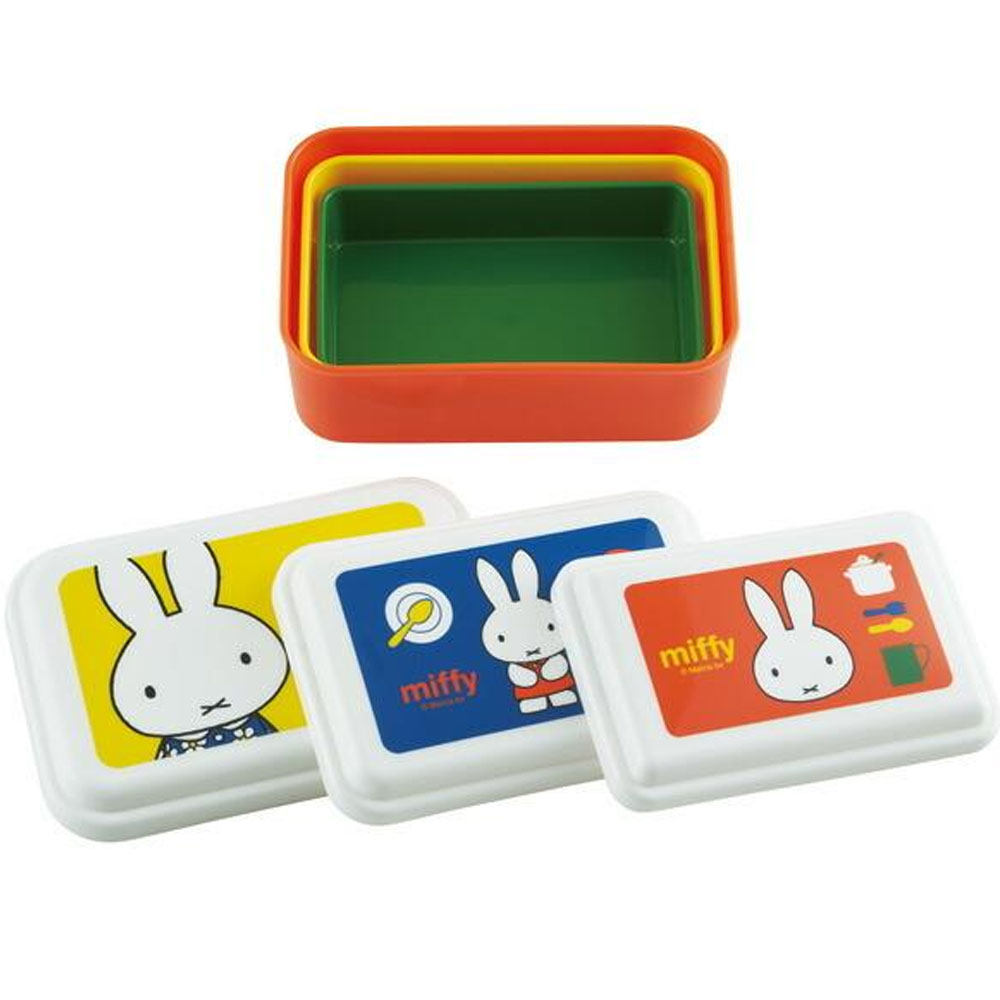 일본 스케이터 미피 유치원 초등학교 3단 도시락 런치박스 소풍 도시락