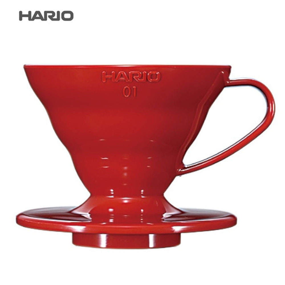 일본 하리오 V60 컬러 플라스틱 핸드드립 커피 드리퍼 1-2인용