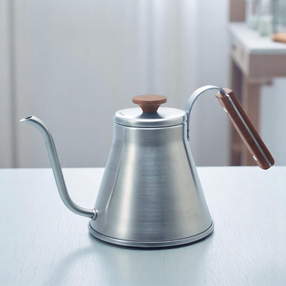 일본 하리오 V60 핸드드립주전자 우드 VKW-120-HSV