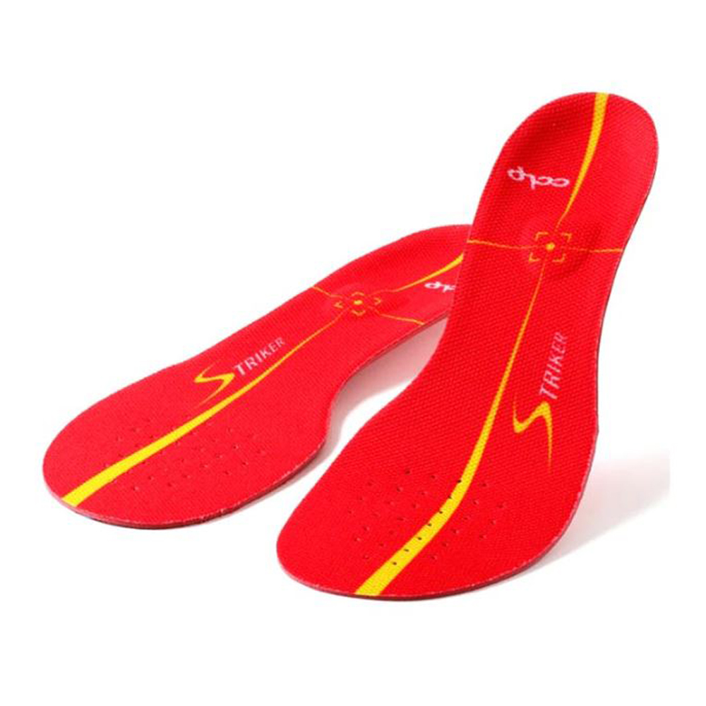 BMZ 스트라이커 CAL POWER 축구인솔 깔창 레드 슬림형