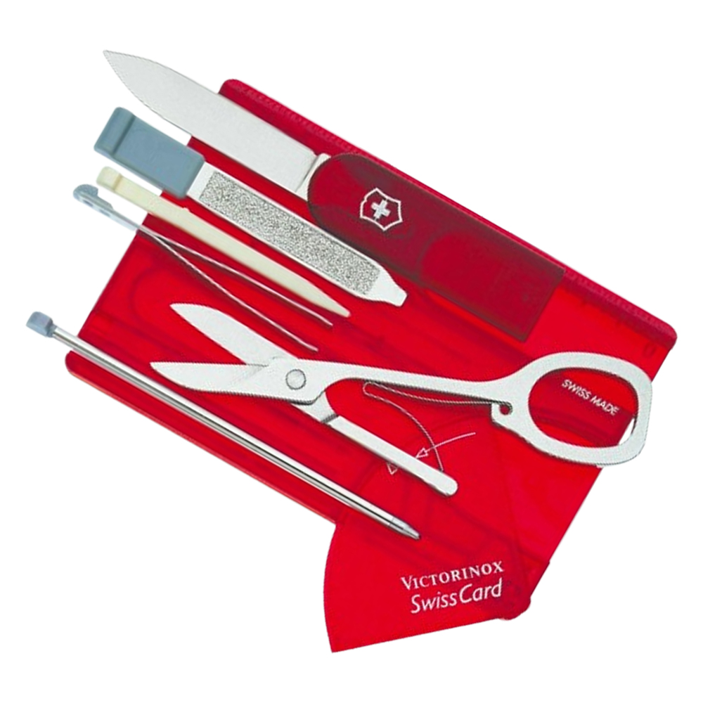 스위스 빅토리녹스 카드 T 멀티툴 07100TB1 잠금기능